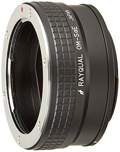Rayqualレイクオール　アダプター オリンパスOM-ソニーα Eマウント 新品)RAYQUAL (レイクォール) マウントアダプター オリンパスOM
